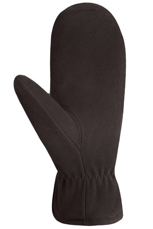 Ladies Fawn Finger Mitt - Dark Brown
