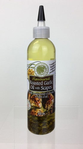 The Garlic Box - Roasted Garlic Oil with Scapes