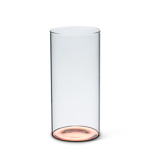Highball with Metallic Base