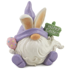 Purple Easter Gnome
