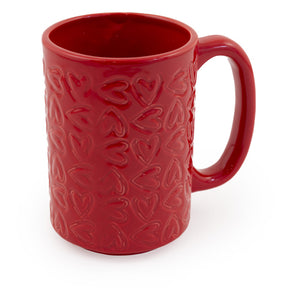 Red Heart Mug