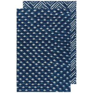 Inlet Blocked Printed Dishtowel S/2