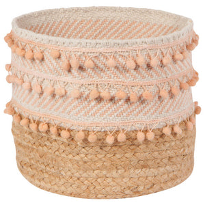 Nectar Stripe Jute Basket