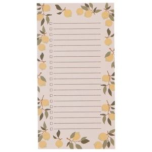 List it Lemons Note Pad