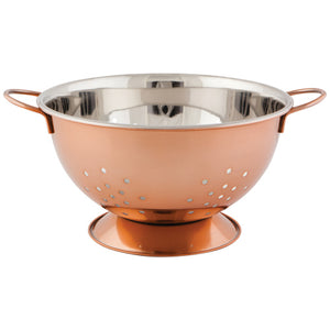 Rose Gold Colander Lg
