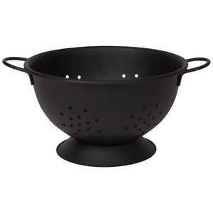 Lg Colander Matte Black