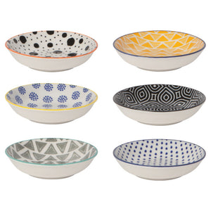 Bits & Dots Stamped Pinch Bowls