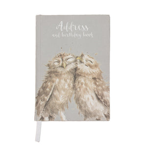 Address & Birthday Book Owls