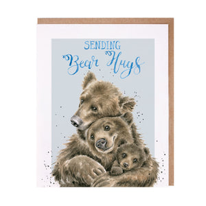 Greeting Card Bear Hugs