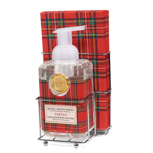 Michel Design Napkin & Soap Set - Tartan